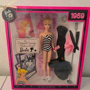 Barbie 1959 The Original Teenage Fashion Model 50th Anniversary Edition